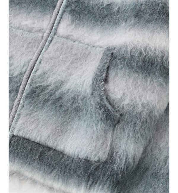 PULP「WOKE EDGE / ウォークエッジ GRADATION MOHAIR ZIP KNIT」|ニット・セーター|