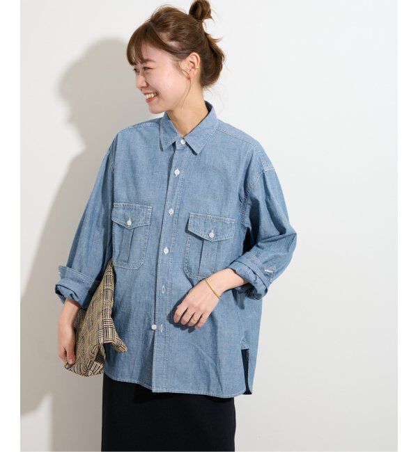 JOURNAL STANDARD relume「シャンブレーワークシャツ」|シャツ・ブラウス|