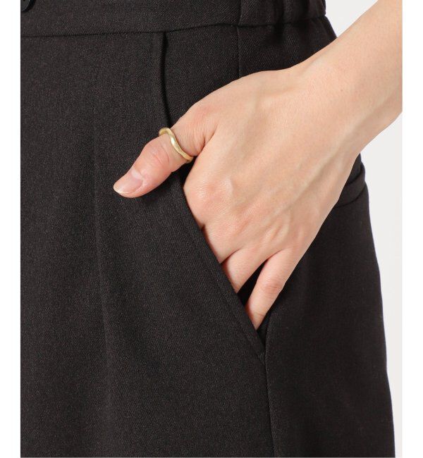 JOURNAL STANDARD relume「《追加2》ウォッシャブルサージストレッチタックワイドパンツ」|スラックス|