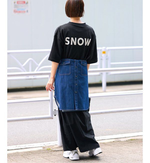 JOURNAL STANDARD relume「《追加2》別注【Snow Peak/スノーピーク】Tシャツワンピース」|ワンピース|