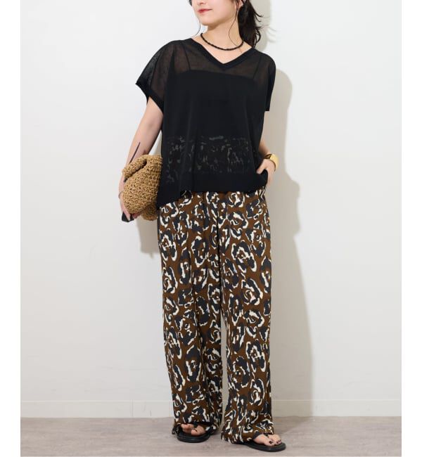 JOURNAL STANDARD relume「レオパードプリントパンツ」|その他|