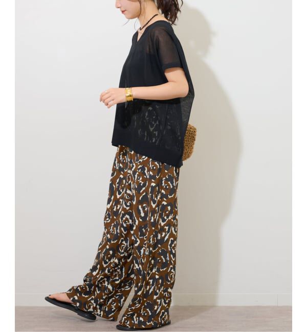 JOURNAL STANDARD relume「レオパードプリントパンツ」|その他|