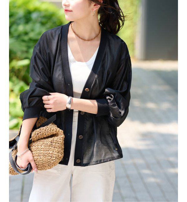 JOURNAL STANDARD relume「《追加》ブライトシアーローンブルゾン」|その他|ブラック