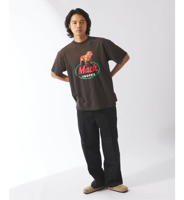 JOURNAL STANDARD relume「《追加》MACK TRUCKS / マック・トラックス 別注 フェード プリント Tシャツ」|Tシャツ・カットソー|