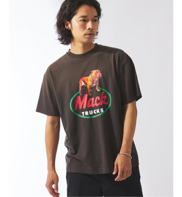 JOURNAL STANDARD relume「《追加》MACK TRUCKS / マック・トラックス 別注 フェード プリント Tシャツ」|Tシャツ・カットソー|