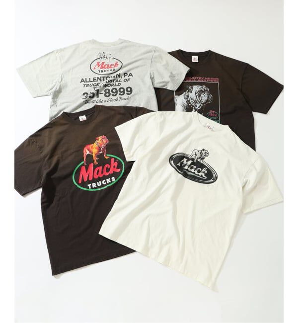 JOURNAL STANDARD relume「《追加》MACK TRUCKS / マック・トラックス 別注 フェード プリント Tシャツ」|Tシャツ・カットソー|