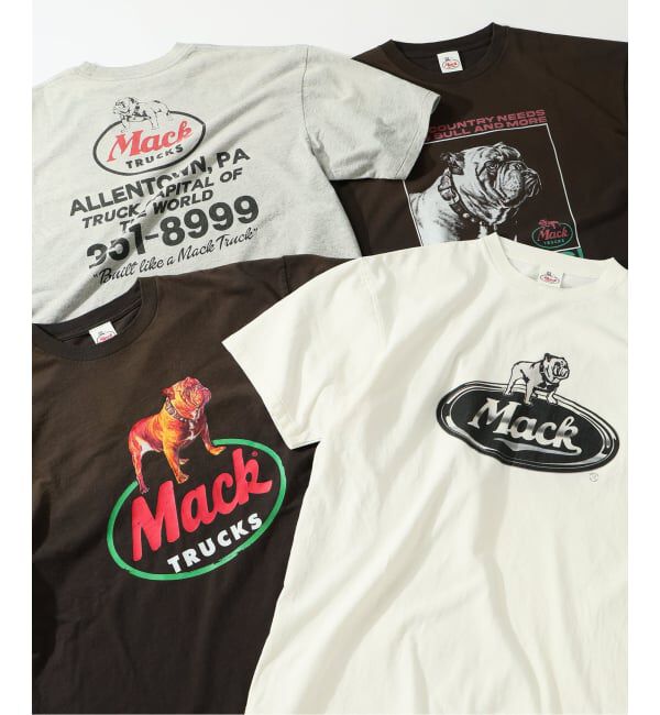 JOURNAL STANDARD relume「《追加》MACK TRUCKS / マック・トラックス 別注 フェード プリント Tシャツ」|Tシャツ・カットソー|