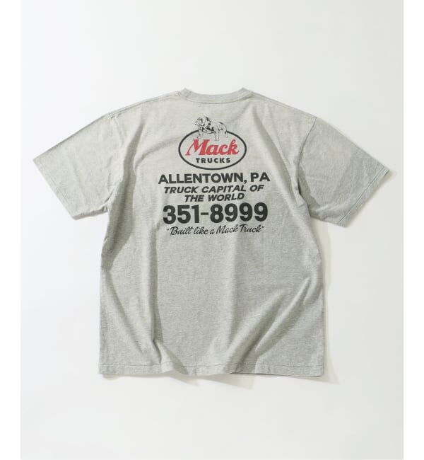 JOURNAL STANDARD relume「《追加》MACK TRUCKS / マック・トラックス 別注 フェード プリント Tシャツ」|Tシャツ・カットソー|