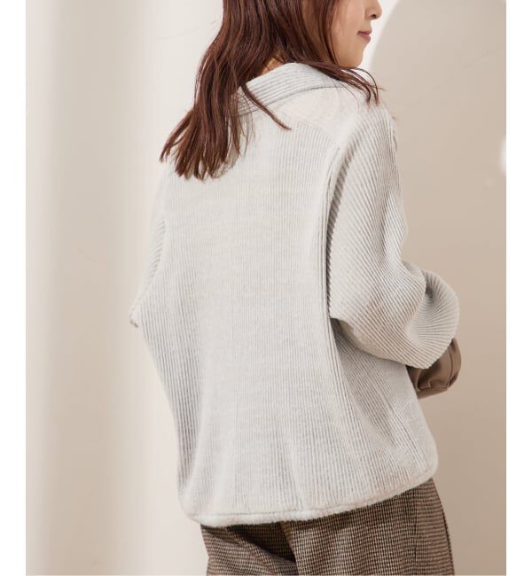 journal standard L'essage「【Gongdid Design】Knit pleated cardigan：カーディガン」|カーディガン|