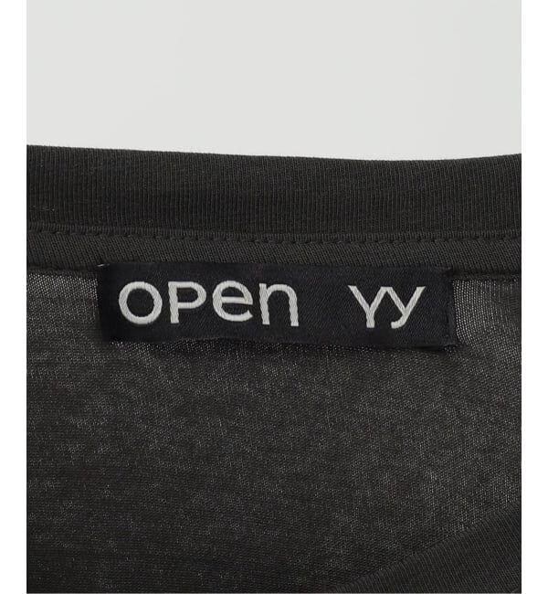 Oriens JOURNAL STANDARD「【OPEN YY / オープンワイワイ】 Knitted BEADED I LOVE YY TEE YY254TS002」|Tシャツ・カットソー|