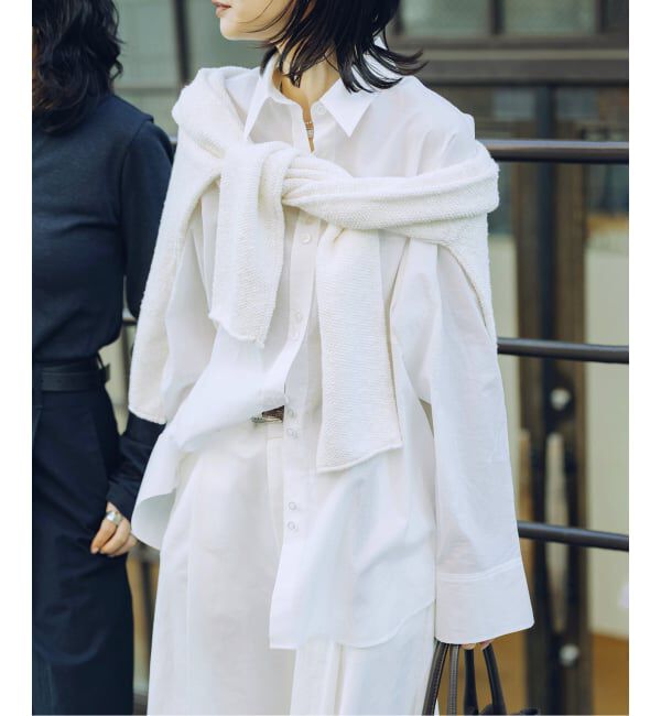 JOURNAL STANDARD「《予約》【fedit】エアリーコットンシャツ」|シャツ・ブラウス|