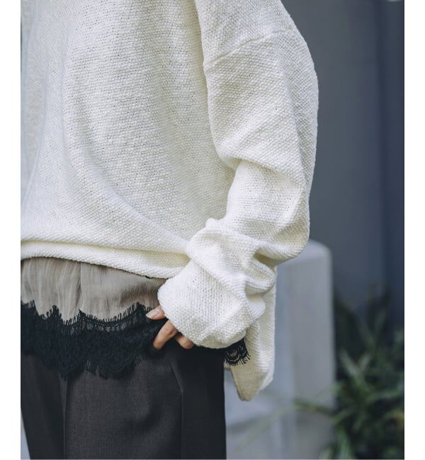 JOURNAL STANDARD「《予約》【fedit】スラブカノコプルオーバー」|ニット・セーター|