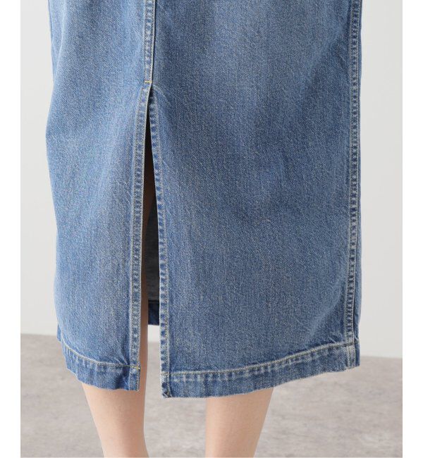 Spick and Span「51/2 ONE-PIECE LINE DENIM」|ワンピース|