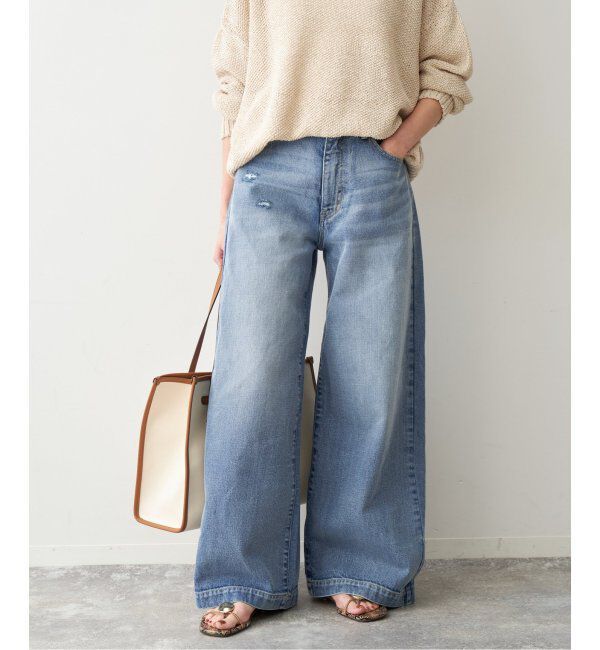 Spick and Span「《追加》5 1/2 BAGGY DENIM」|デニム|