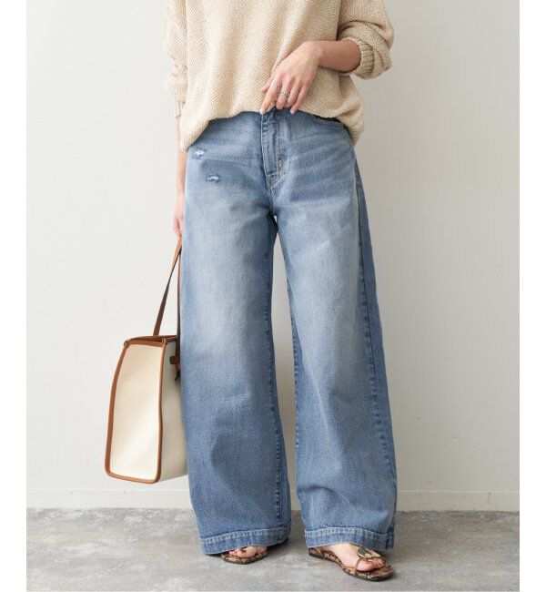 Spick and Span「《追加》5 1/2 BAGGY DENIM」|デニム|