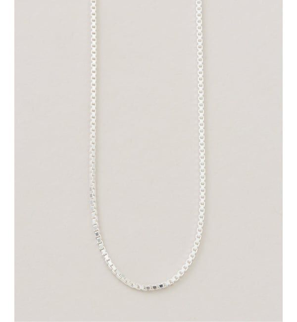 FRAMeWORK「SASKIA DIEZ/サスキア ディツ FINE NECKLACE CUBIC (シルバー)」|ネックレス|