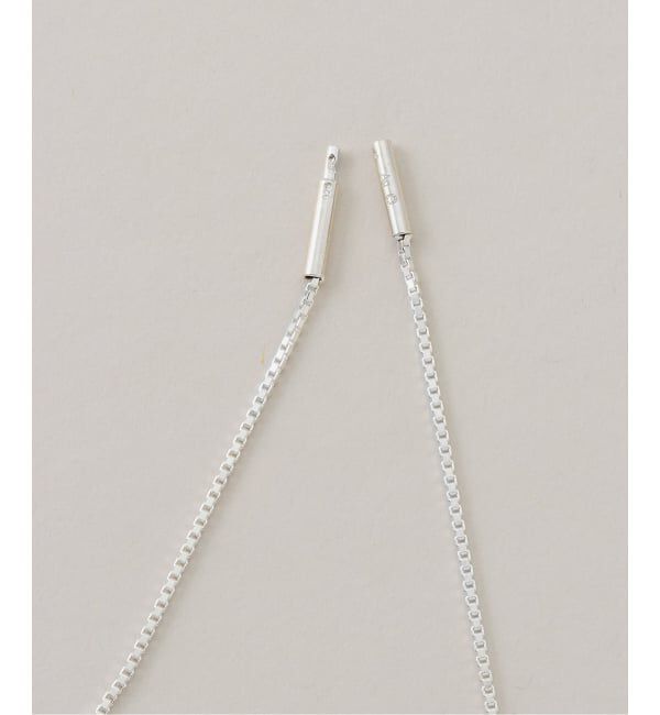 FRAMeWORK「SASKIA DIEZ/サスキア ディツ FINE NECKLACE CUBIC (シルバー)」|ネックレス|