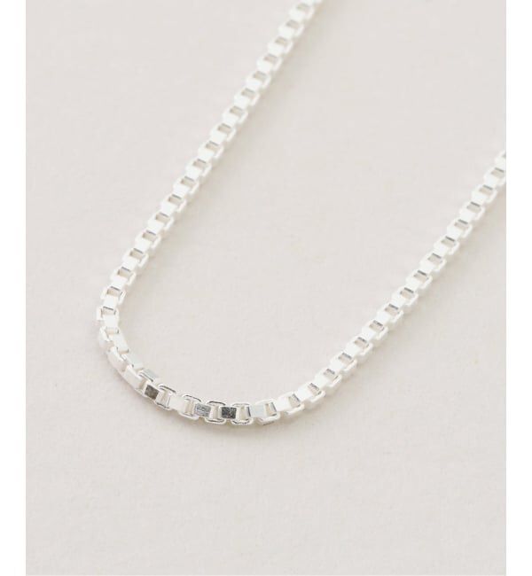 FRAMeWORK「SASKIA DIEZ/サスキア ディツ FINE NECKLACE CUBIC (シルバー)」|ネックレス|