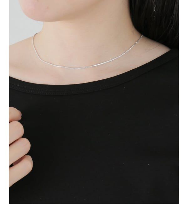 FRAMeWORK「SASKIA DIEZ/サスキア ディツ FINE NECKLACE CUBIC (シルバー)」|ネックレス|