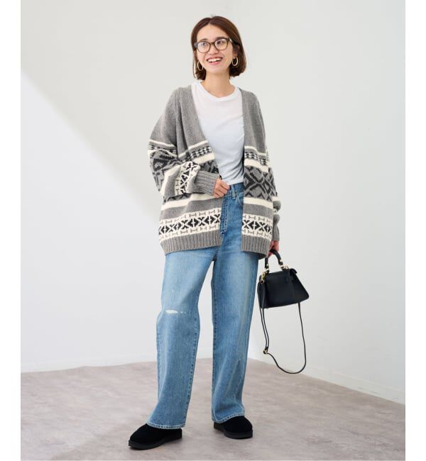 ジャガードカーディガン（FRAMeWORK）｜ルミネのファッション通販