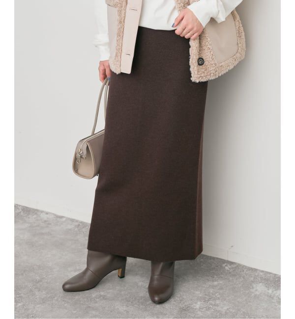 Spick and Span「ミラノリブニットスカート」|スカート|