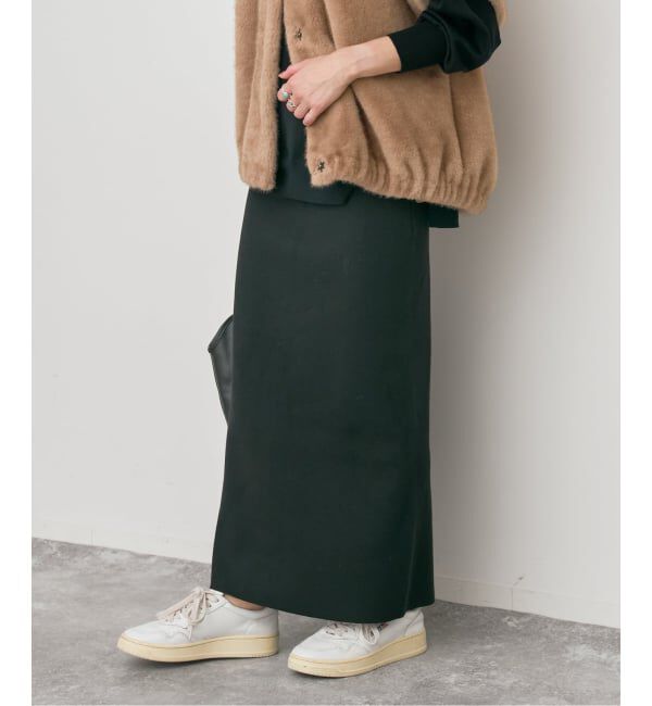 Spick and Span「ミラノリブニットスカート」|スカート|