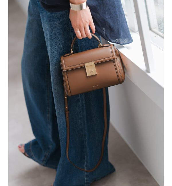 Spick and Span「《一部店舗+WEB限定》DEMELLIER/デメリエー PARIS HANDBAG」|ショルダー・メッセンジャー|キャメル