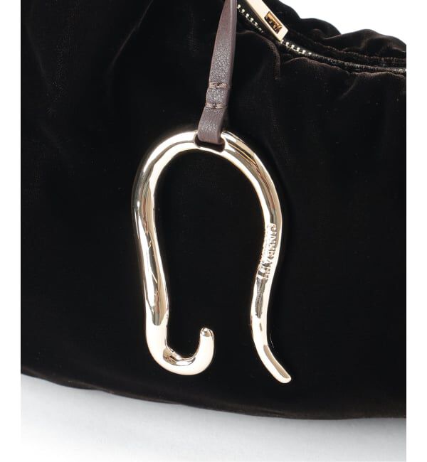 NOBLE「LEVERNIS/ルベル二 Poire velvet bag」|ショルダー・メッセンジャー|