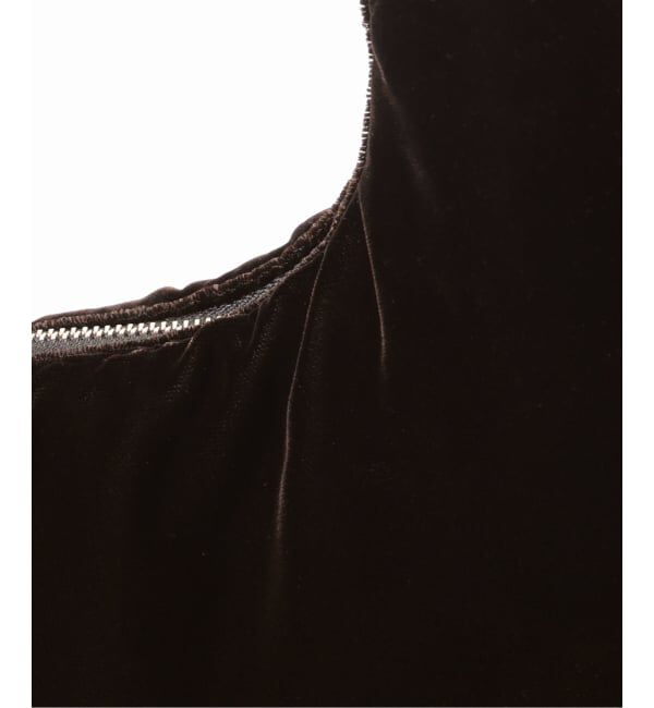 NOBLE「LEVERNIS/ルベル二 Poire velvet bag」|ショルダー・メッセンジャー|