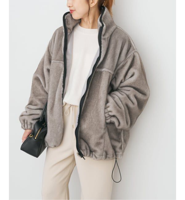 Spick and Span「PROTAGONISTA/プロタゴニスタ 別注 ファーブルゾン」|その他|