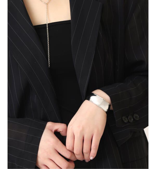 Spick and Span「【SAMH by LILAS】20mmワイドバングル SV」|ブレスレット・バングル|