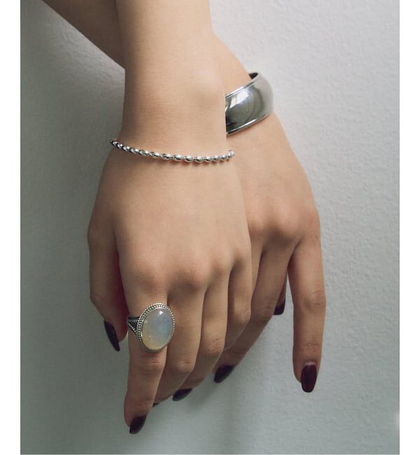 Spick and Span「【SAMH by LILAS】20mmワイドバングル SV」|ブレスレット・バングル|