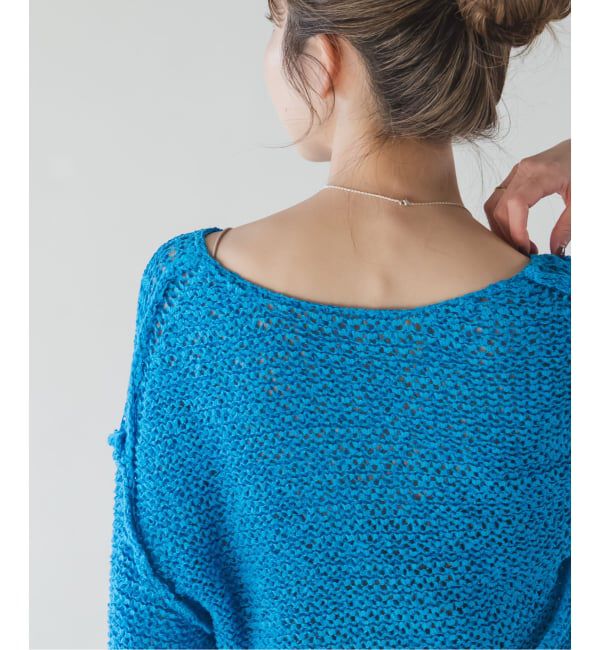 NOBLE「《26SS先行予約》ELODIE ローゲージ ニット」|ニット・セーター|