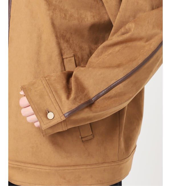 U by SPICK&SPAN「《予約》フェイクスエードブルゾン」|その他|