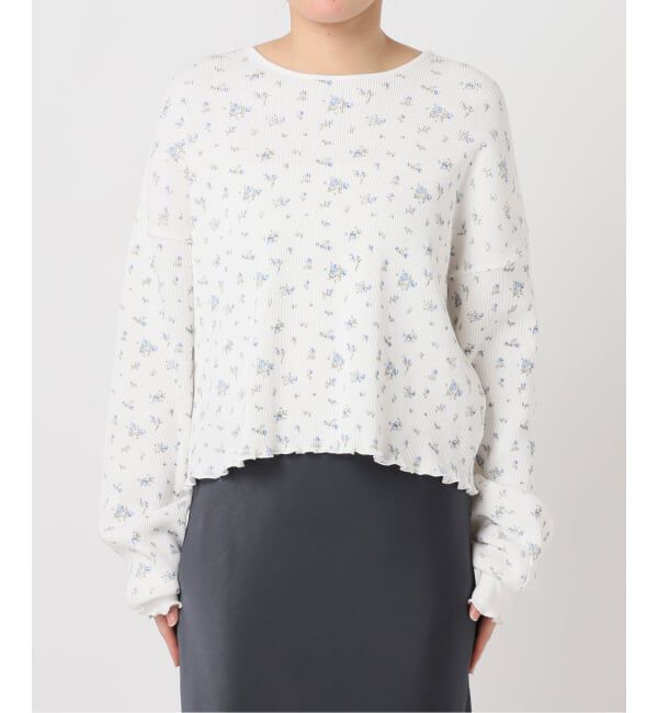 U by SPICK&SPAN「《予約》ワッフルプルオーバー」|Tシャツ・カットソー|