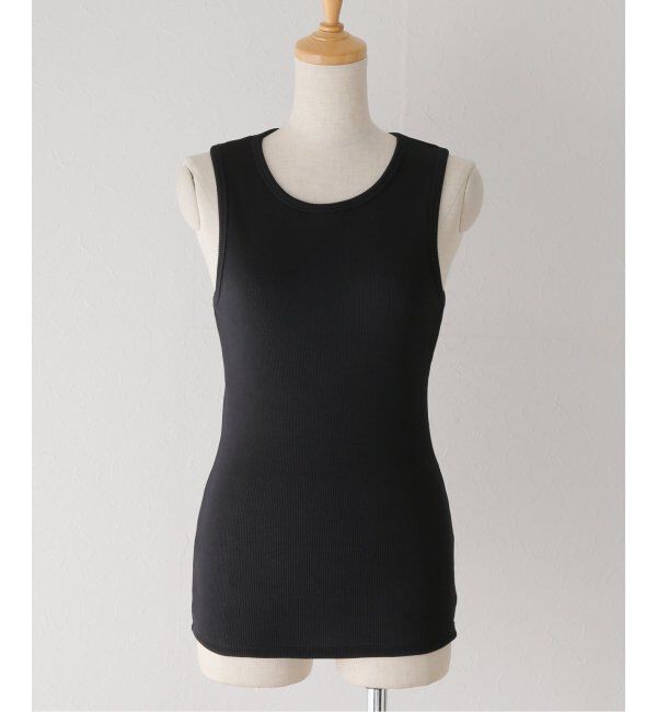  「【Munich/ミューニック】stretched polyester rib」|タンクトップ|