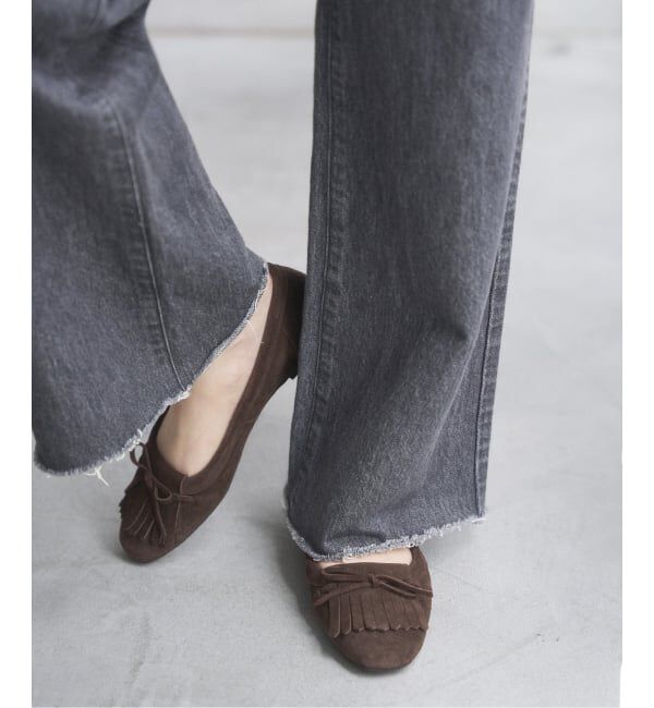  「《追加》レザーキルトタッセルフラット」|その他|