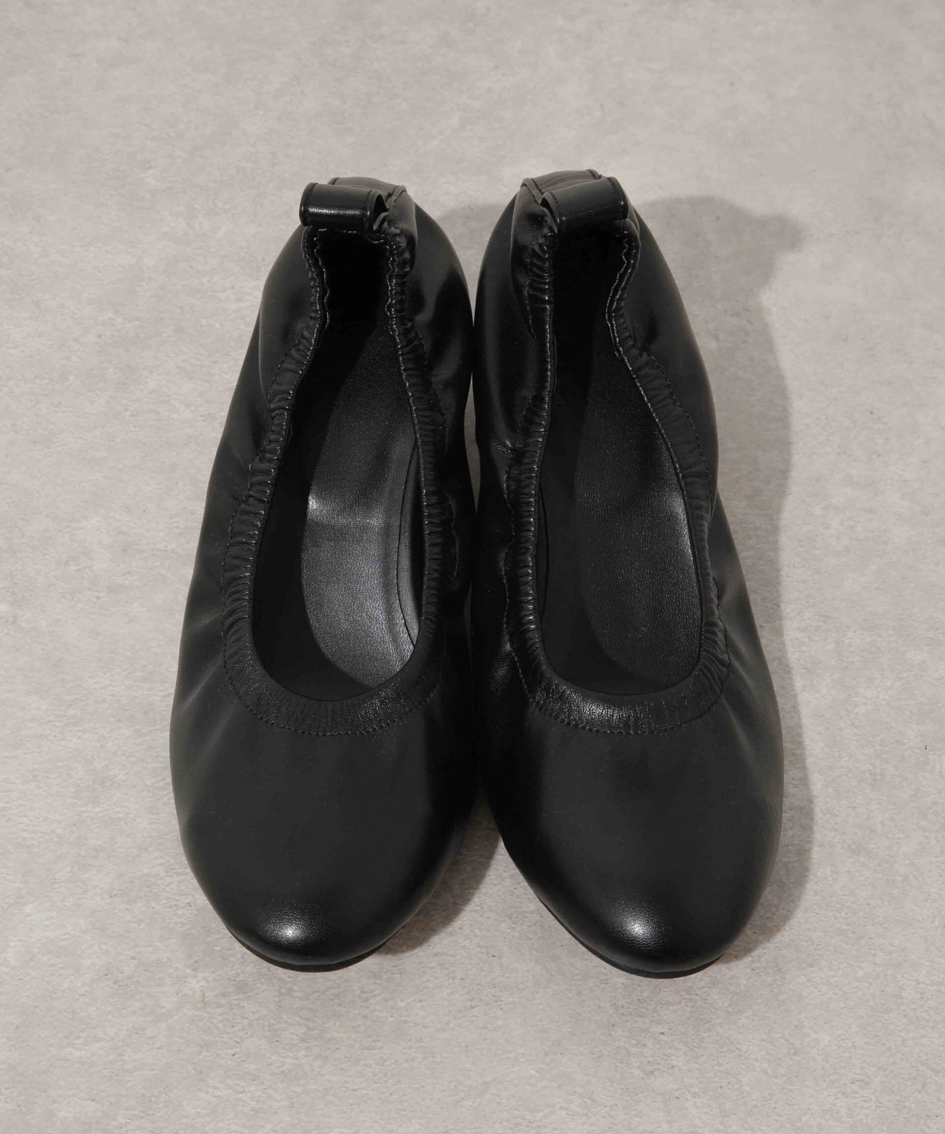 nano･universe「シャーリングラウンドトゥパンプス」|ビジネス・ドレスシューズ|