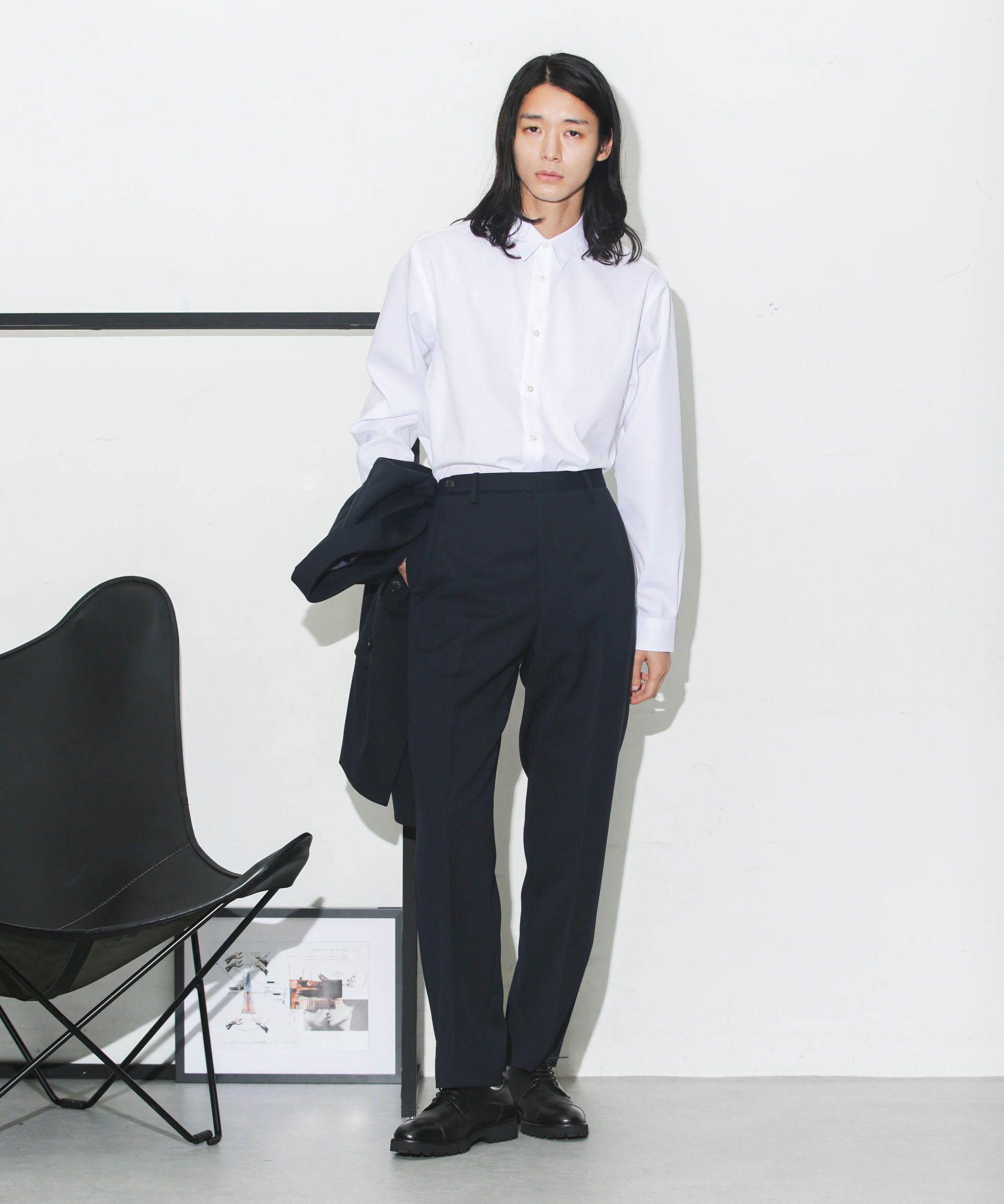 nano･universe「｢ESSENTIAL LINE｣レギュラーカラーシャツ」|シャツ・ブラウス|