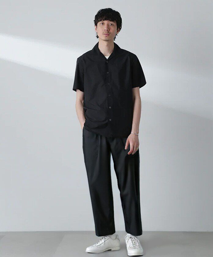 nano･universe「「MC」coveross(R)カッタウェイカラーシャツ(セットアップ可)」|シャツ・ブラウス|