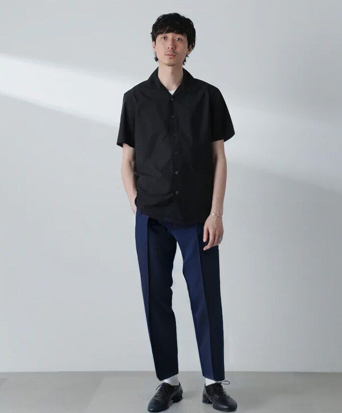 nano･universe「「MC」coveross(R)カッタウェイカラーシャツ(セットアップ可)」|シャツ・ブラウス|