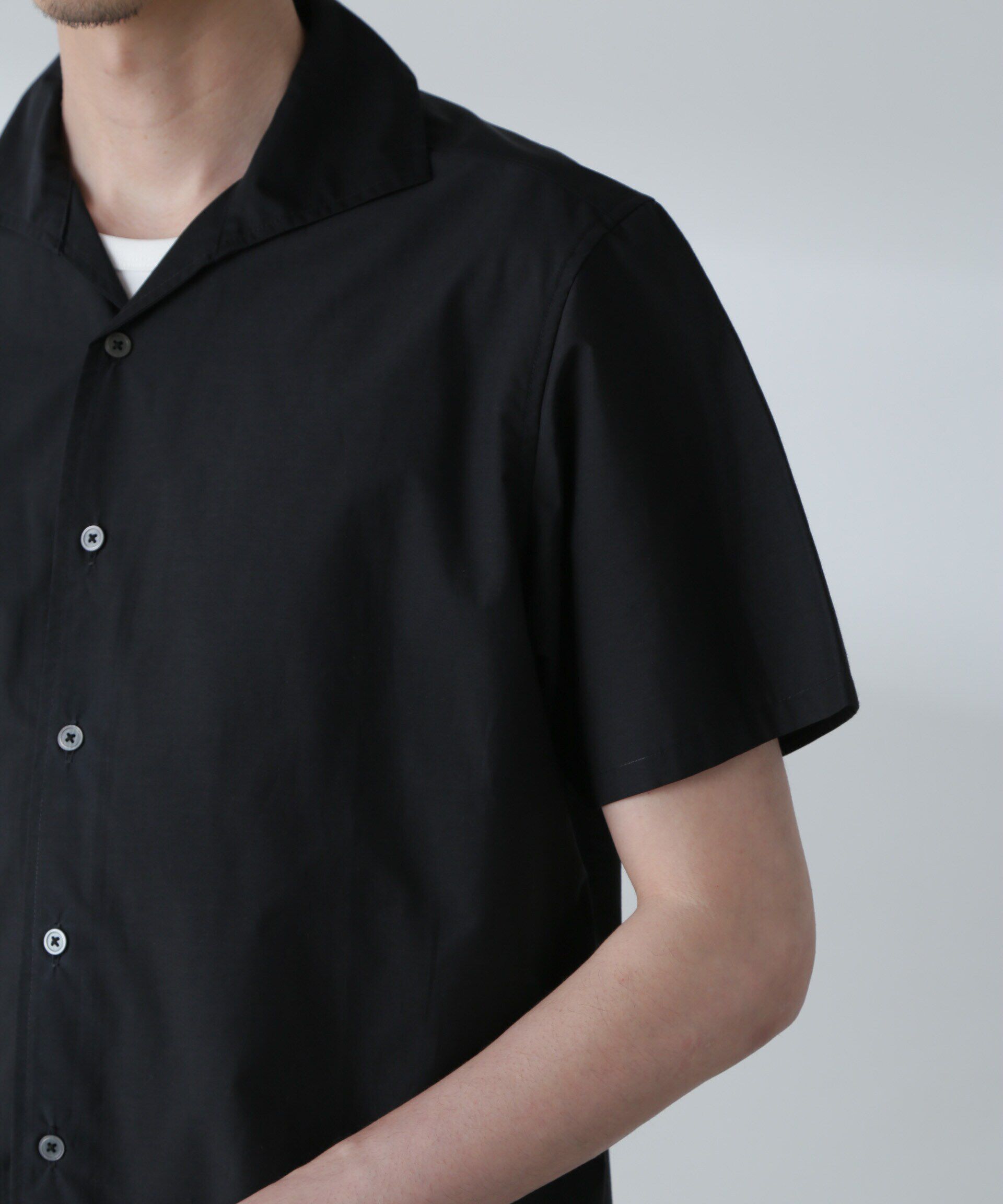 nano･universe「「MC」coveross(R)カッタウェイカラーシャツ(セットアップ可)」|シャツ・ブラウス|