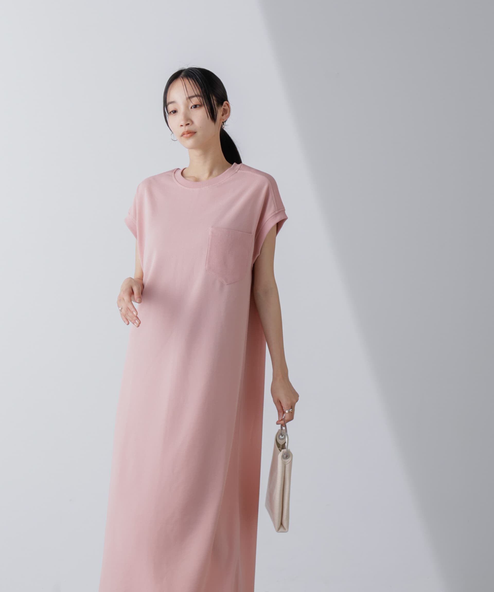 nano･universe「胸ポケットノースリーブワンピース」|ワンピース|