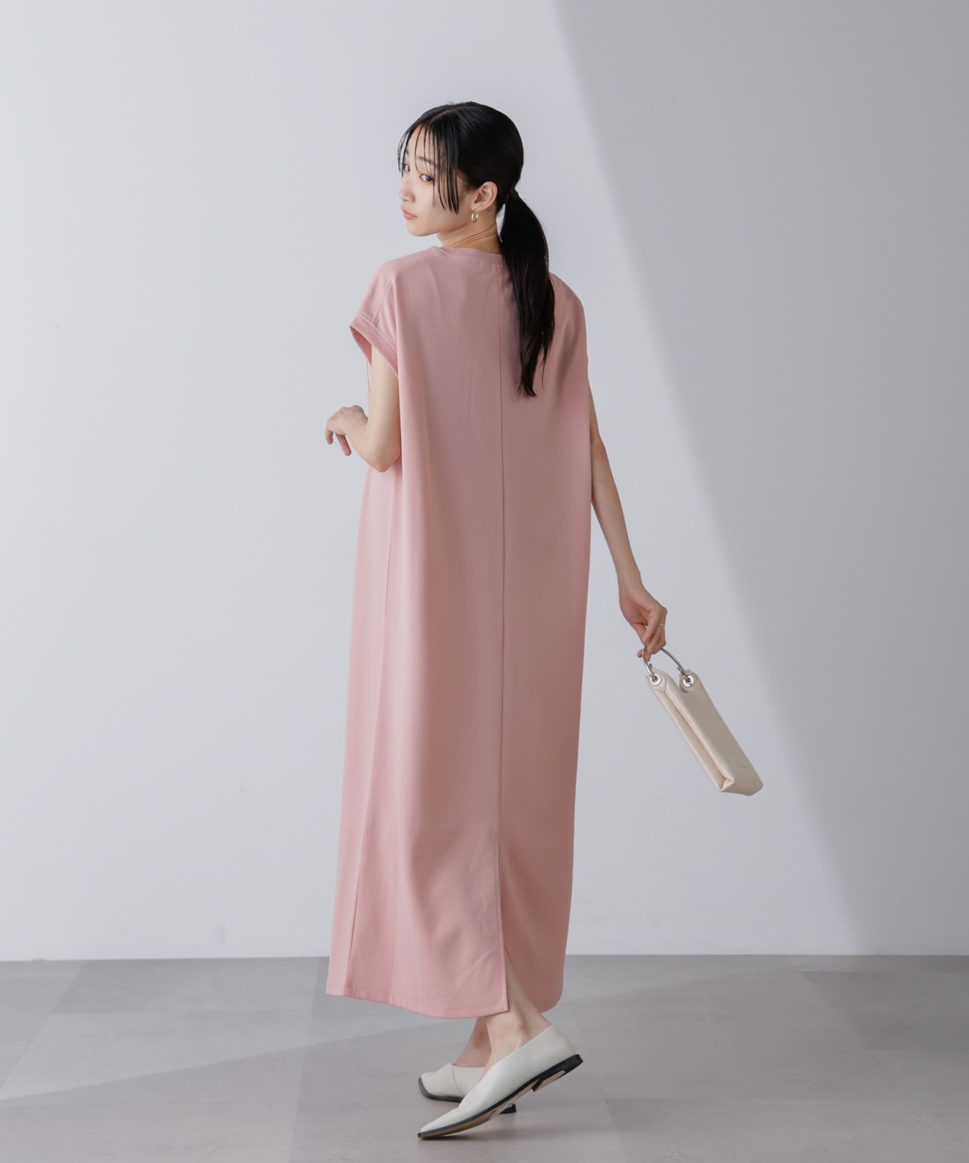 nano･universe「胸ポケットノースリーブワンピース」|ワンピース|