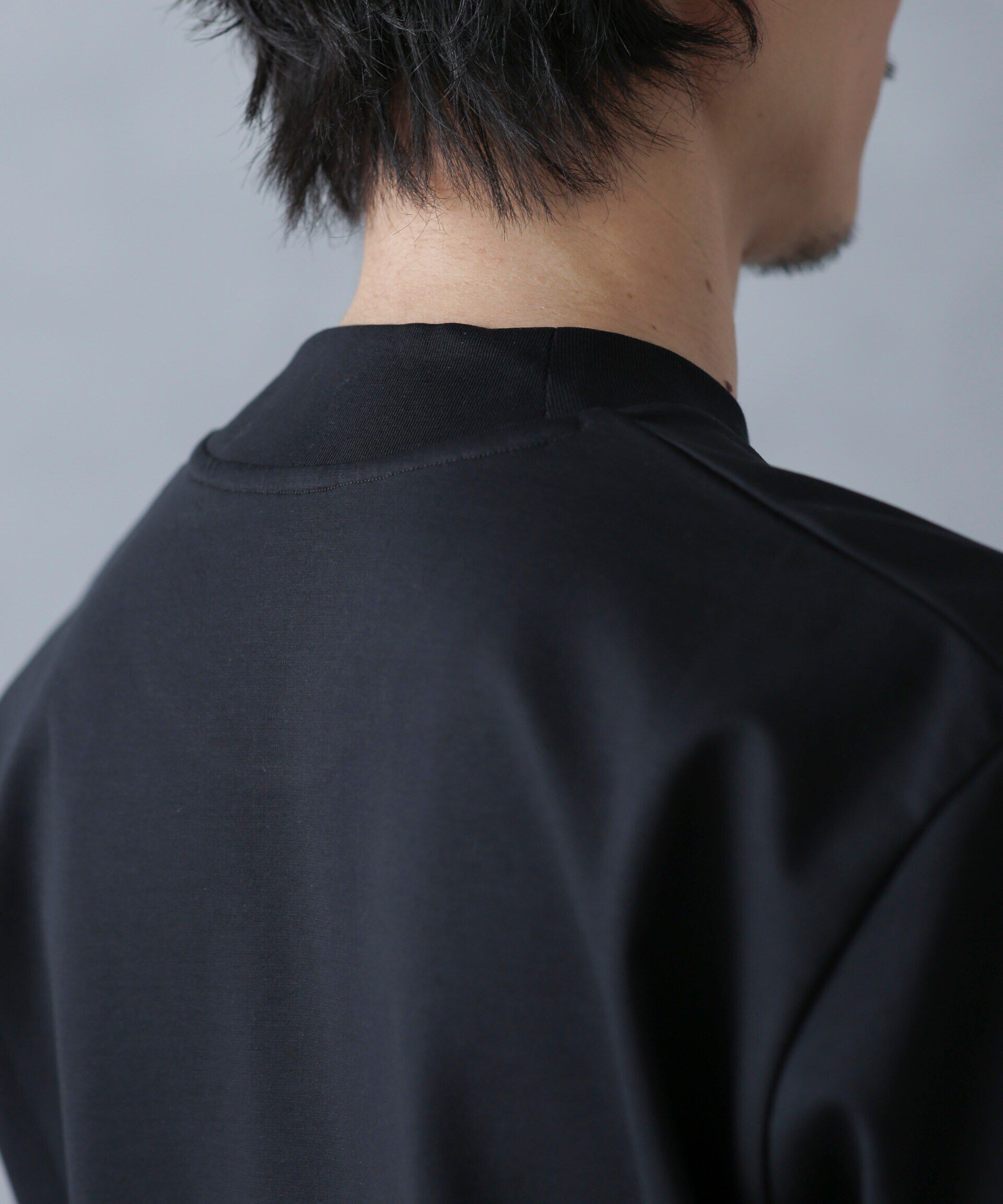 nano･universe「ジャケT(R)プレミアム クルーネック 半袖」|Tシャツ・カットソー|