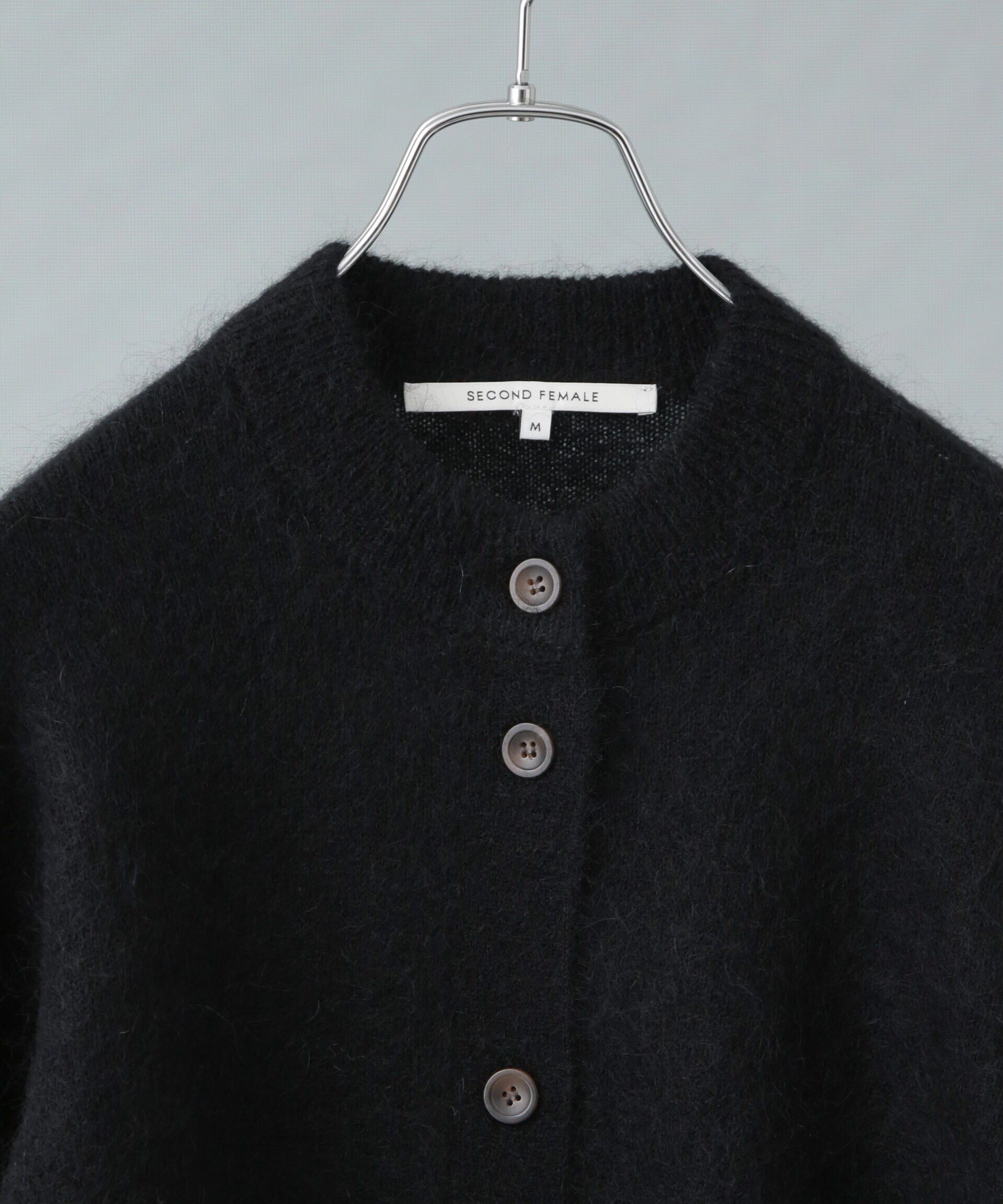 nano･universe「SECOND FEMALE/Brook Knit Plain Cardigan」|ニット・セーター|