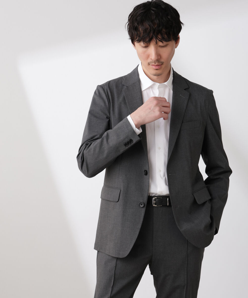 nano･universe「｢N JACKET BASIC｣トロピカルストレッチジャケット（セットアップ可）」|スーツ|