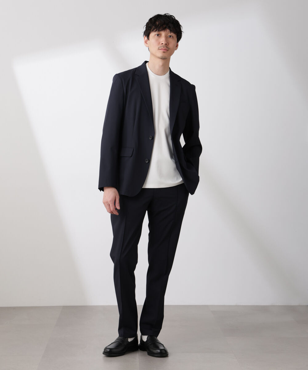 nano･universe「｢N JACKET BASIC｣トロピカルストレッチジャケット（セットアップ可）」|スーツ|