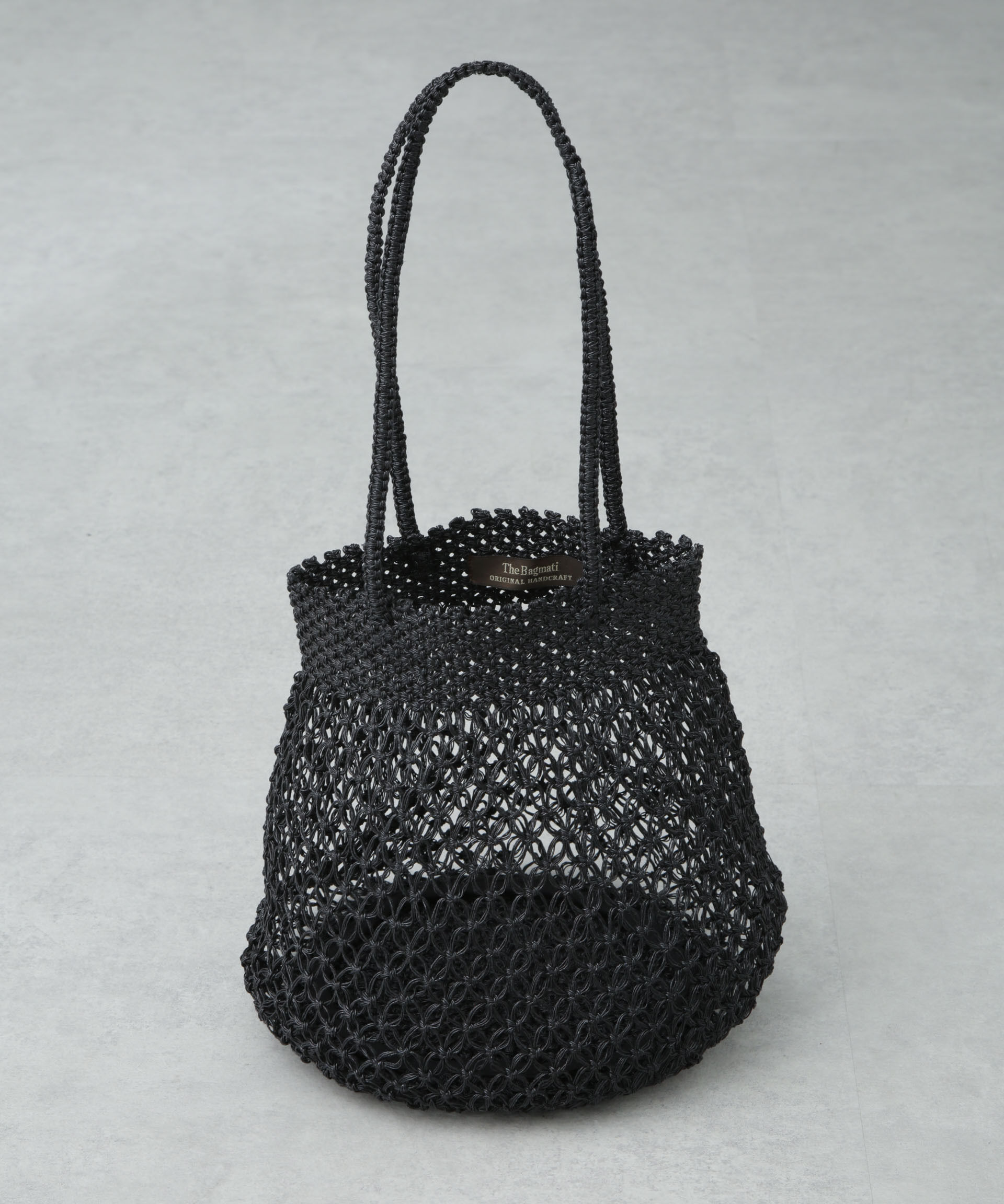 nano･universe「The Bagmati/メタリック マクラメバッグ」|ショルダー・メッセンジャー|