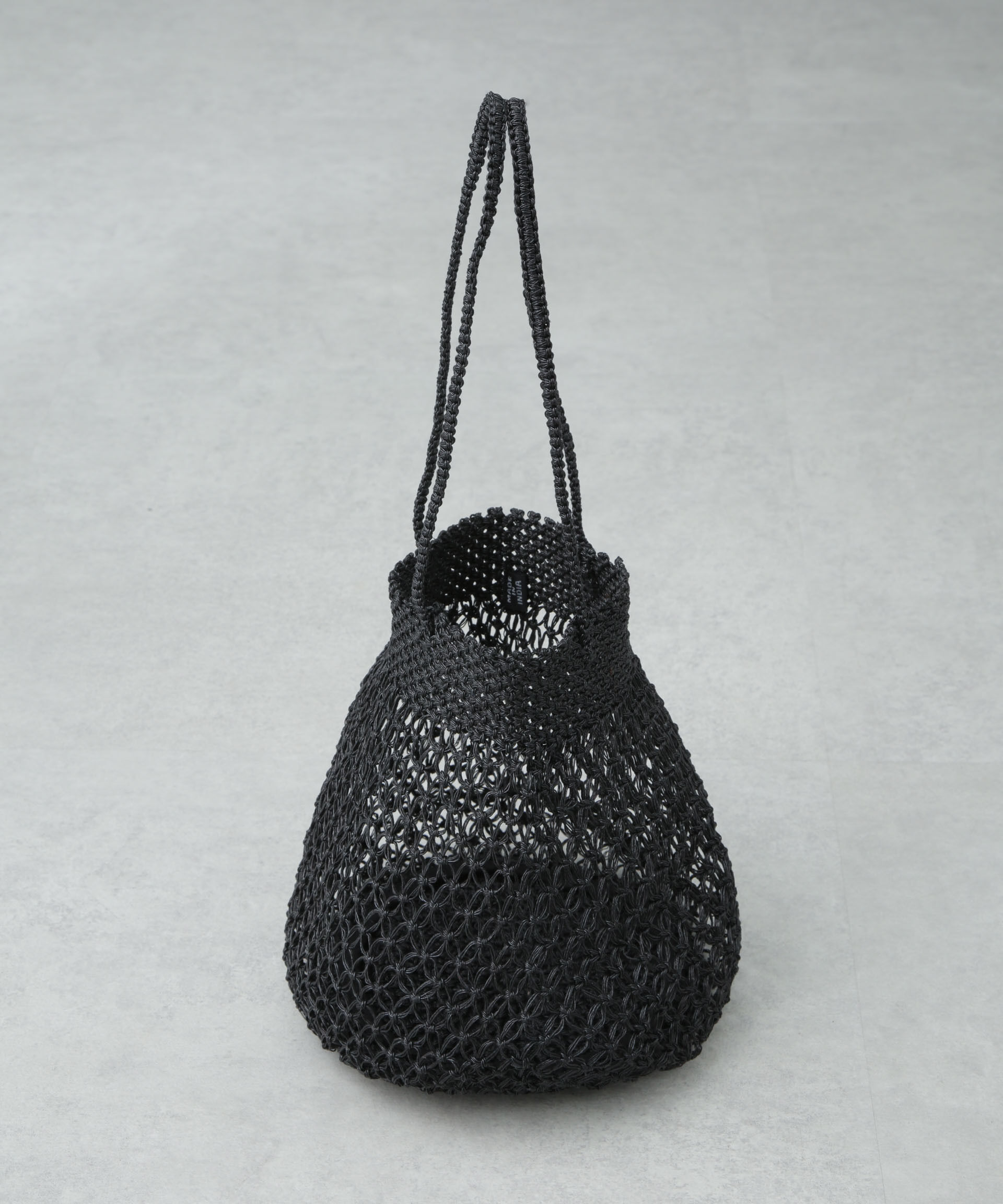 nano･universe「The Bagmati/メタリック マクラメバッグ」|ショルダー・メッセンジャー|